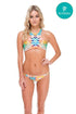 Luli Fama Sol Multicolor Glam High Neck Eng.Top Reversible